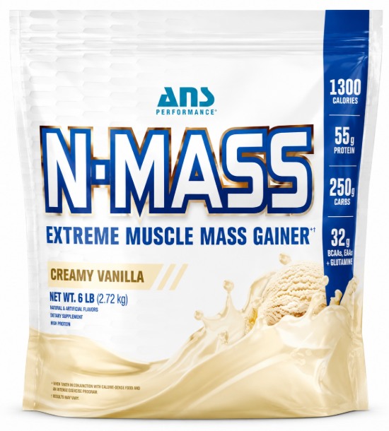 ANS Performance N-Mass Creamy Vanilla.