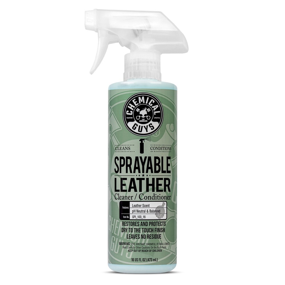 Chemical Guys Sprayable Leather Cleaner & Conditioner In One — 16 oz