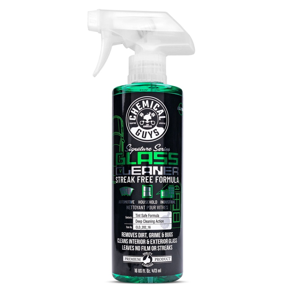 Chemical Guys Signature Series Glass Cleaner Ammonia Free Spray — 16 oz